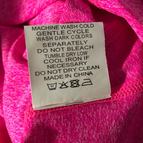 Active Faith Neon Pink Half Zip - Picture 10 of 10